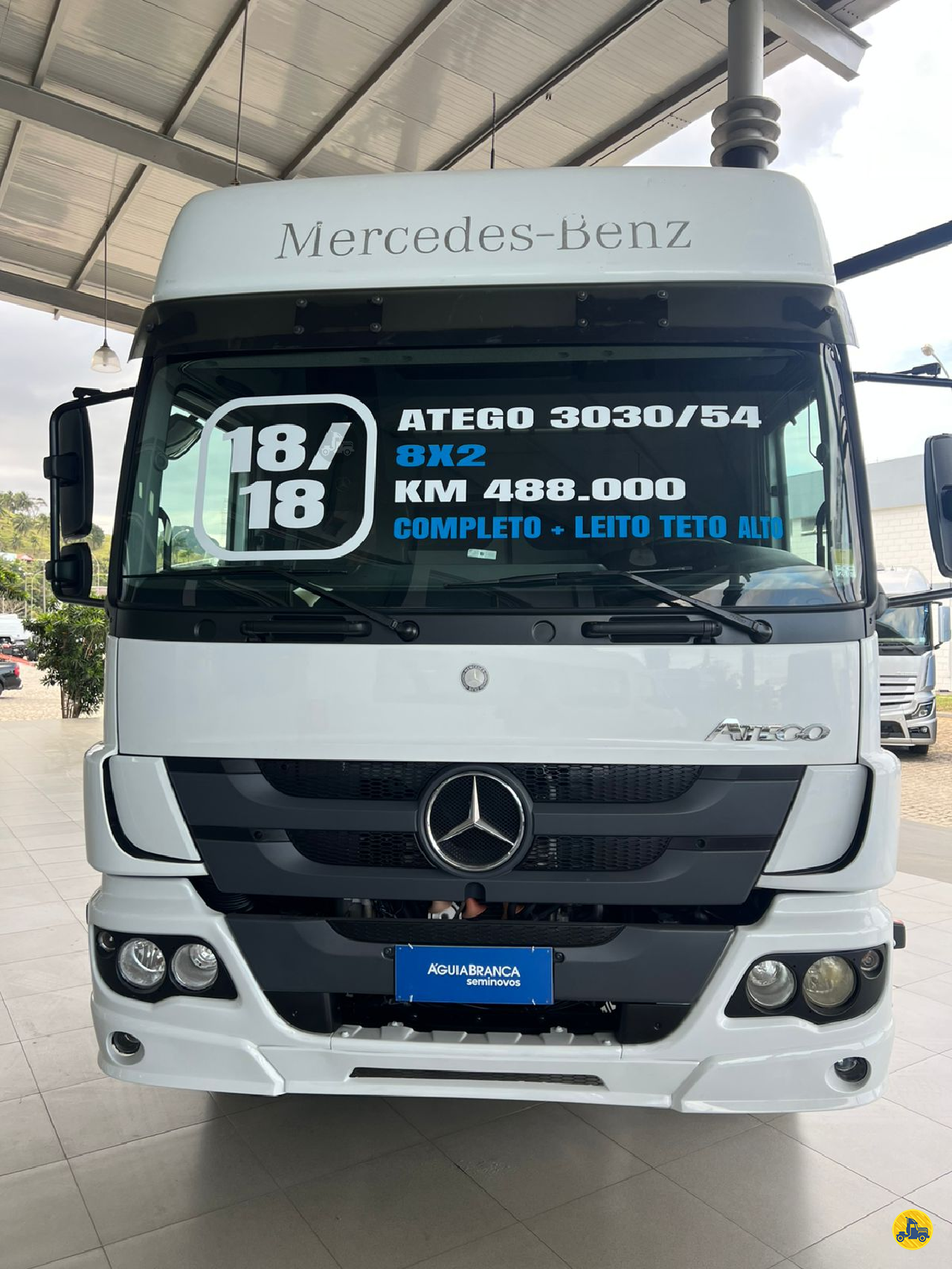 CAMINHAO MERCEDES-BENZ MB 3030 Chassis BiTruck 8x2 Vitória Diesel - MB CARIACICA ESPÍRITO SANTO ES